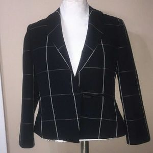 ARMANI COLLEZIONI Plaid Blazer